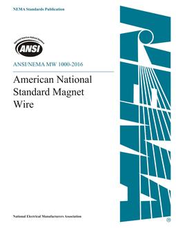 ANSI/NEMA MW 1000-2016