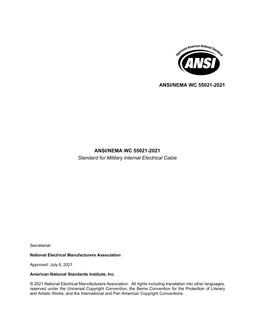 ANSI/NEMA WC 55021-2021