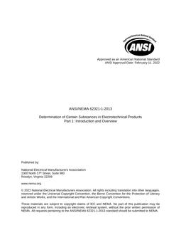 ANSI/NEMA 62321-1-2013