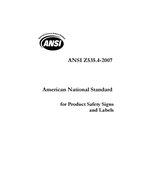 ANSI Z535.4-2007