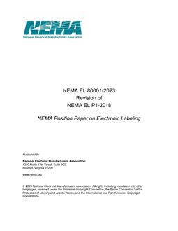 NEMA EL 80001-2023