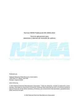 NEMA BS 30003-2023 Spanish